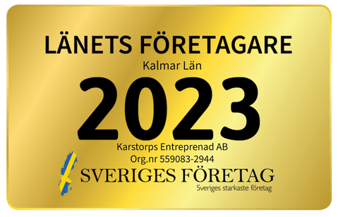 Länets företagare 2023 - Karstorps Entreprenad AB